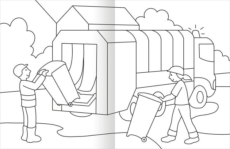 Produktbild: Malbuch Fahrzeuge