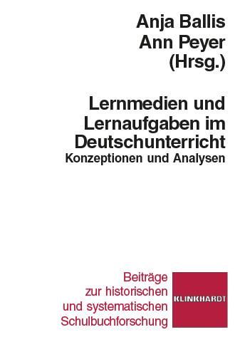 Produktbild: Lernmedien und Lernaufgaben im Deutschunterricht