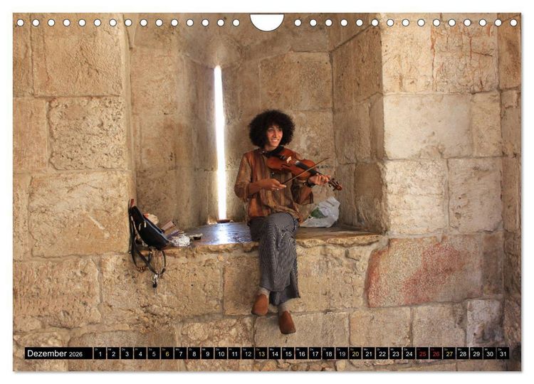 Produktbild: ISRAEL - Mehr als nur ein Land 2026 (Wandkalender 2026 DIN A4 quer), CALVENDO Monatskalender