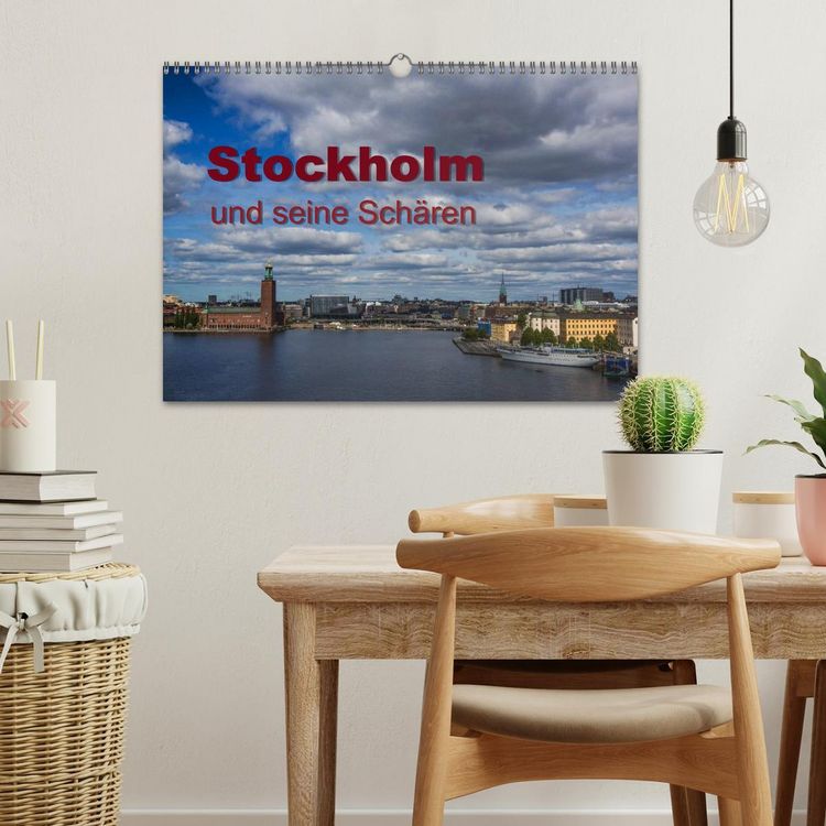 Produktbild: Stockholm und seine Sch&auml;ren (Wandkalender 2026 DIN A3 quer), CALVENDO Monatskalender