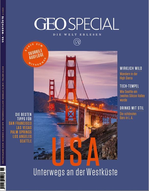 Produktbild: GEO Special / GEO Special 01/2020 - USA - Unterwegs an der Westk&uuml;ste