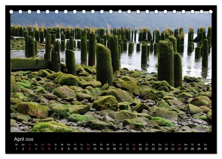 Produktbild: USA - Nordwesten (Tischkalender 2026 DIN A5 quer), CALVENDO Monatskalender