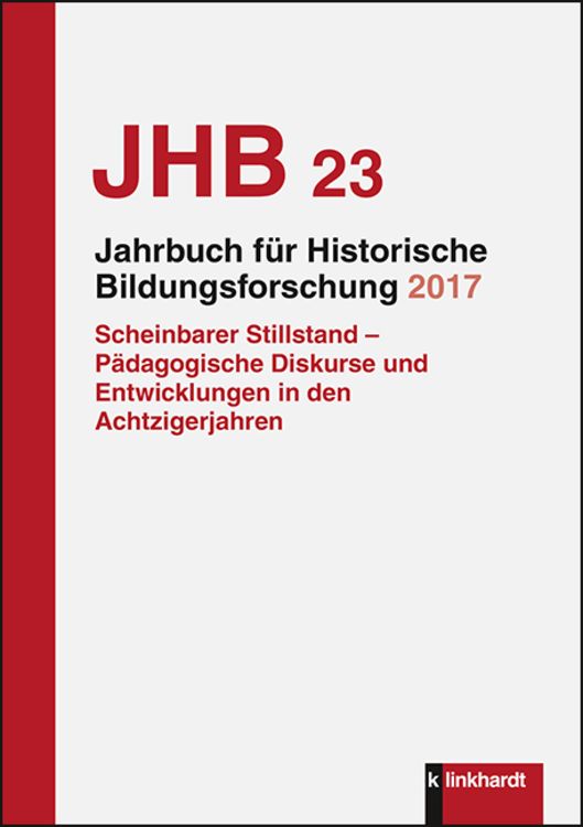 Produktbild: Jahrbuch f&uuml;r Historische Bildungsforschung Band 23 (2017)