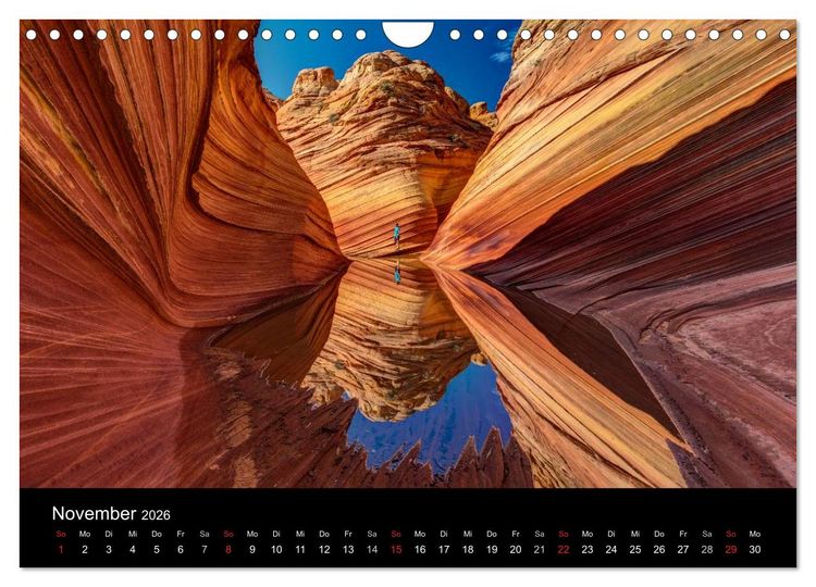 Produktbild: Wild, Wild Places 2026 (Wandkalender 2026 DIN A4 quer), CALVENDO Monatskalender