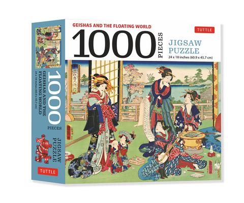 Produktbild: Geishas and the Floating World - 1000 Piece Jigsaw Puzzle