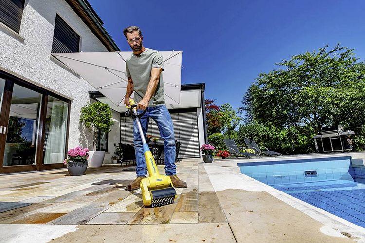 Produktbild: Gloria Haus und Garten 728834.0000 Stone brush MEDIUM Fugenreiniger-Ersatzb&uuml;rsten Polyamid
