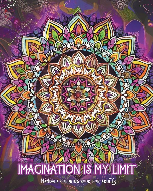 Produktbild: Imagination is my limit - Mandala coloring book for adults