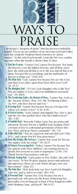 Produktbild: 31 Ways to Praise 50-Pack