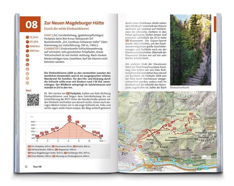 Produktbild: KOMPASS Wanderf&uuml;hrer Innsbruck und Umgebung, Karwendel, Tuxer Alpen, Sellrain und Mieminger Kette, 60 Touren mit Extra-Tourenkarte