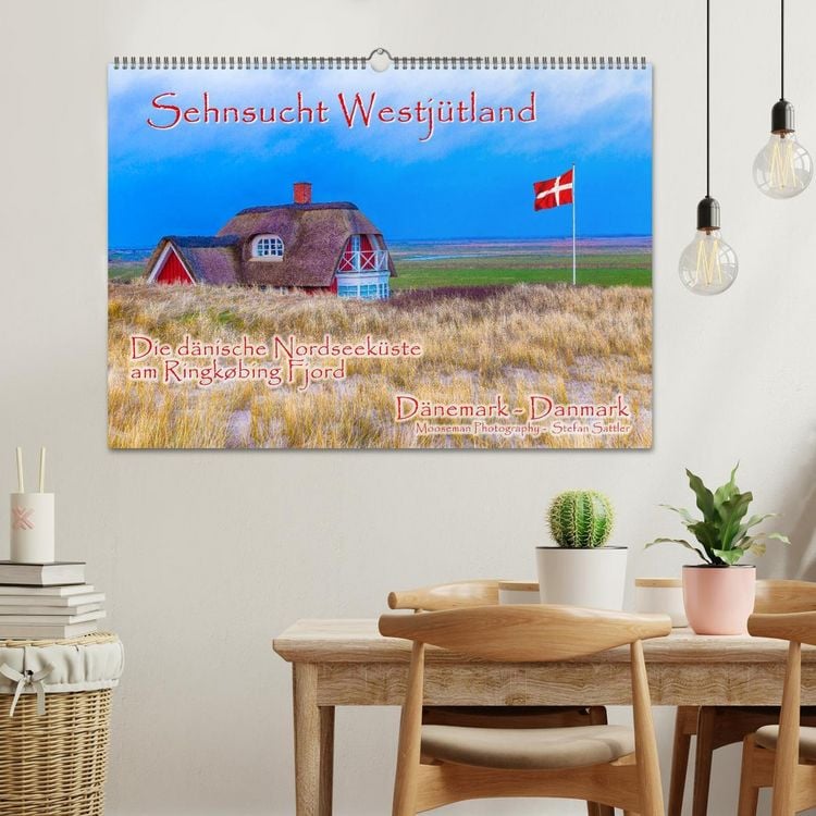 Produktbild: Sehnsucht Westj&uuml;tland (Wandkalender 2026 DIN A2 quer), CALVENDO Monatskalender