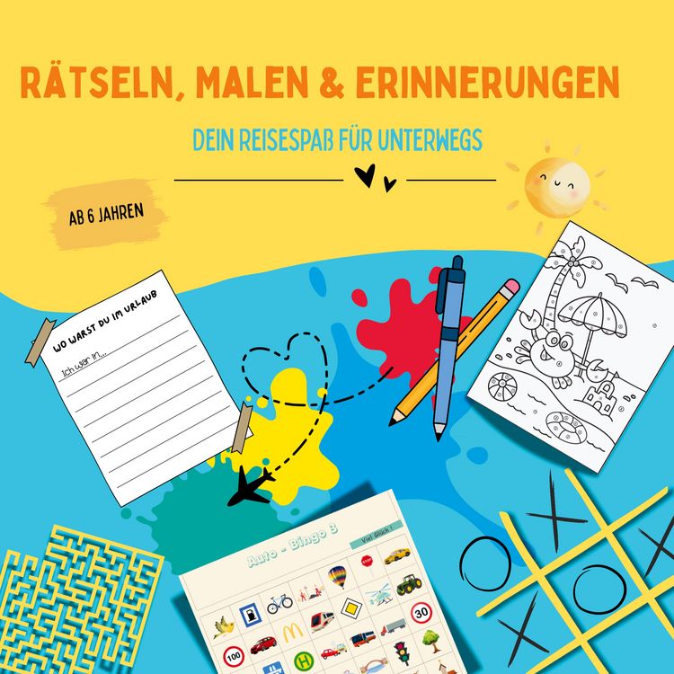 Produktbild: R&auml;tsel, Malen & Erinnerungen
