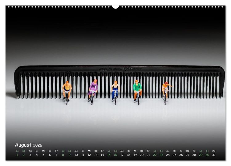 Produktbild: Hair-liche Zeiten (Wandkalender 2026 DIN A2 quer), CALVENDO Monatskalender