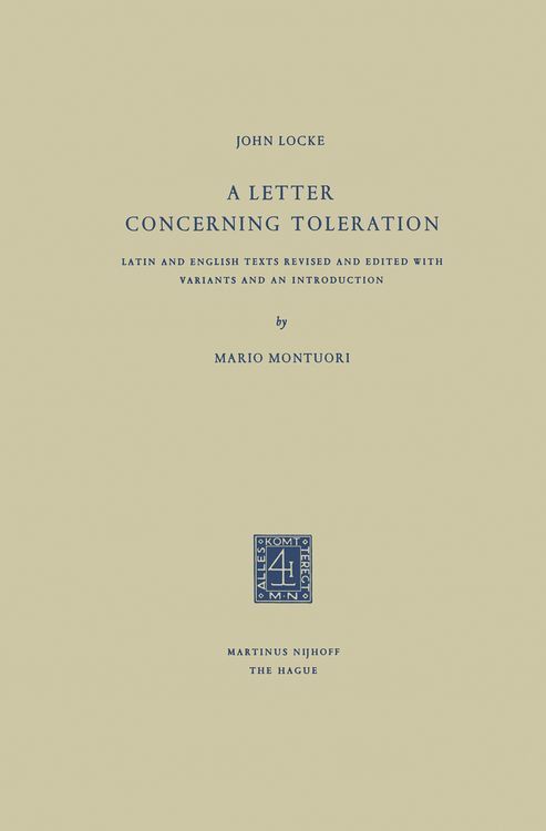Produktbild: A Letter Concerning Toleration