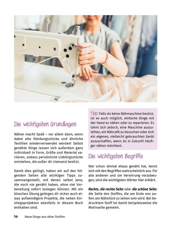 Produktbild: Neue Dinge aus alten Stoffen