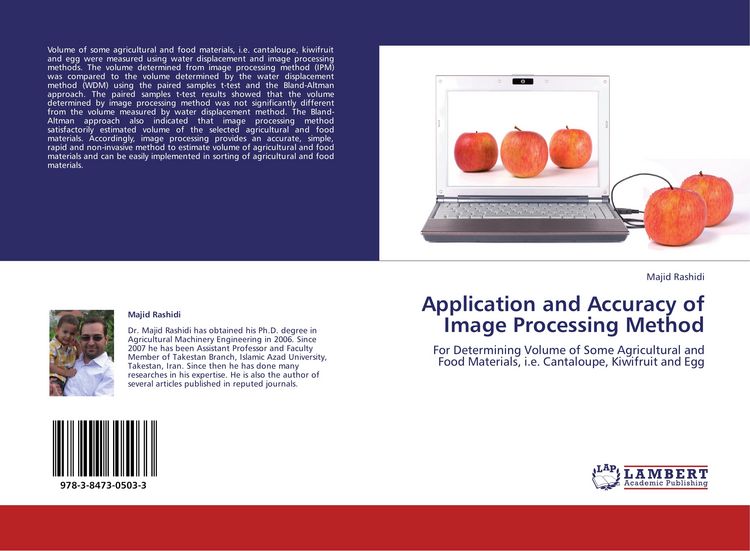 Produktbild: Application and Accuracy of Image Processing Method