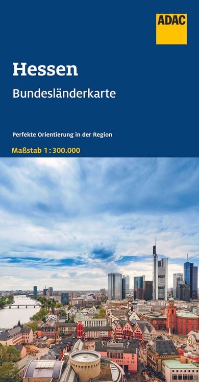 Produktbild: ADAC Bundesl&auml;nderkarte Deutschland 07 Hessen 1:300.000