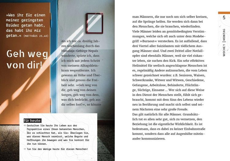 Produktbild: M&auml;nnersache Fastenzeit
