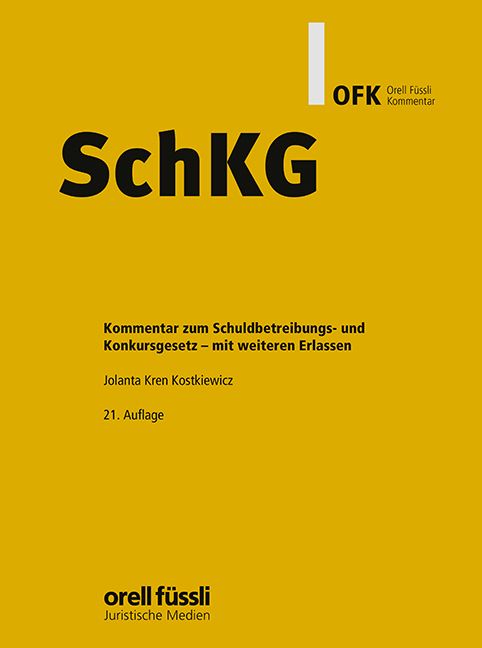 Produktbild: SchKG Kommentar