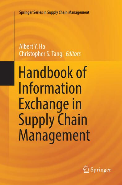 Produktbild: Handbook of Information Exchange in Supply Chain Management