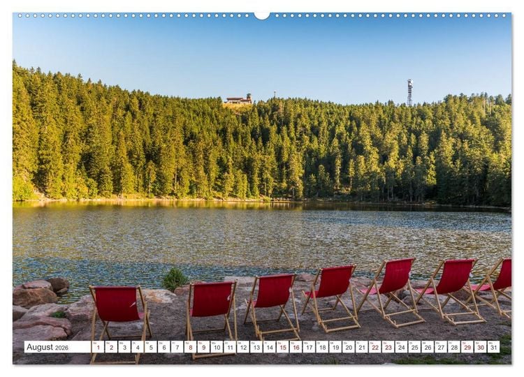 Produktbild: Schwarzwald (Wandkalender 2026 DIN A2 quer), CALVENDO Monatskalender