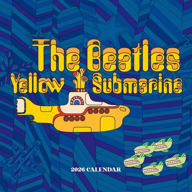 Produktbild: Cal 2026- The Beatles: Yellow Submarine Wall