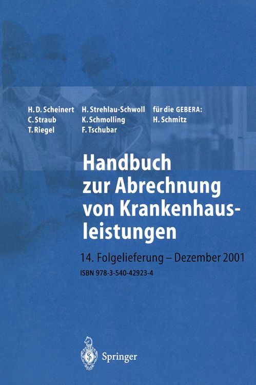 Produktbild: Handbuch zur Abrechnung von Krankenhausleistungen