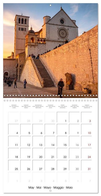 Produktbild: Assisi - Medieval Heart of Italy (Wall Calendar 2026 12 &times; 12 Inch) CALVENDO 12 Month Wall Calendar