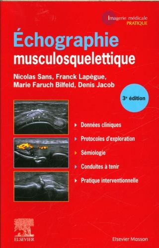 Produktbild: Echographie musculosquelettique