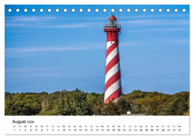 Produktbild: Seeland - Impressionen aus dem S&uuml;dwesten der Niederlande (Tischkalender 2026 DIN A5 quer), CALVENDO Monatskalender