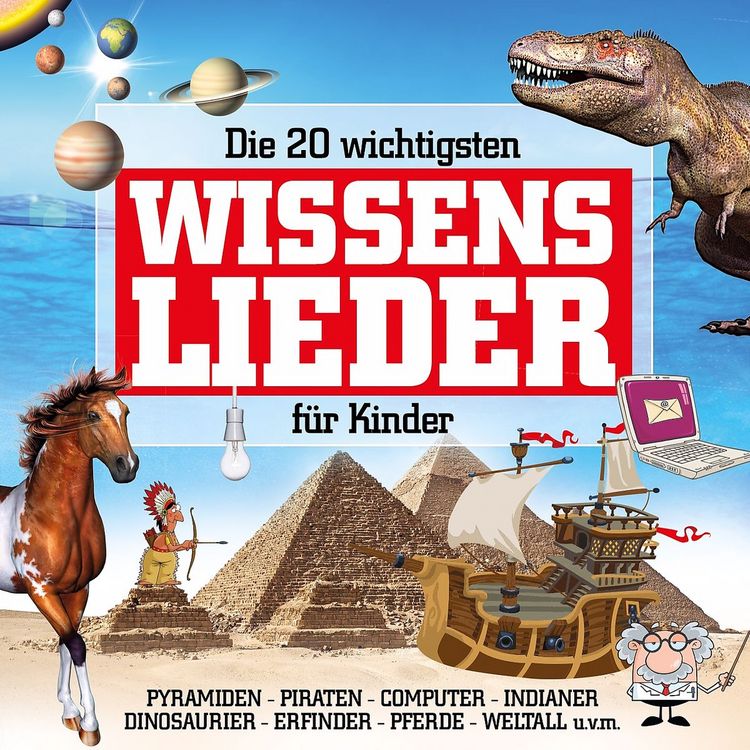 Produktbild: Die 20 wichtigsten Wissenslieder f&uuml;r Kinder