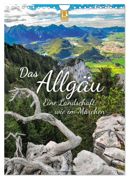 Produktbild: Das Allg&auml;u &ndash; eine Landschaft wie im M&auml;rchen (Wandkalender 2026 DIN A4 hoch), CALVENDO Monatskalender
