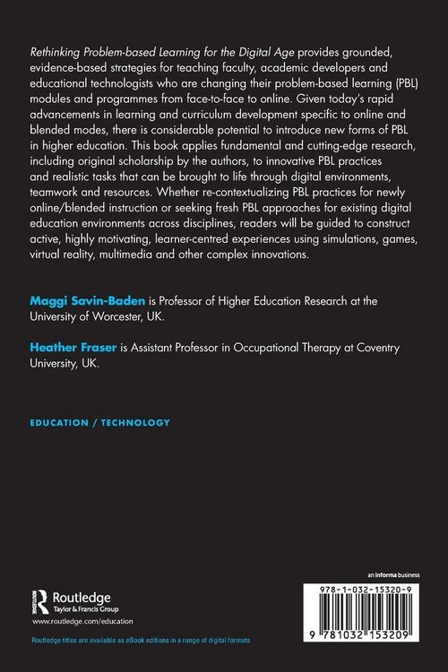 Produktbild: Rethinking Problem-based Learning for the Digital Age