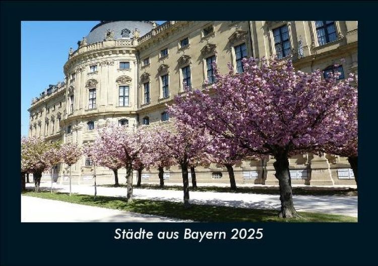 Produktbild: St&auml;dte aus Bayern 2025 Fotokalender DIN A5