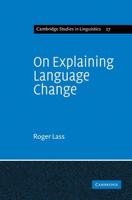 Produktbild: On Explaining Language Change