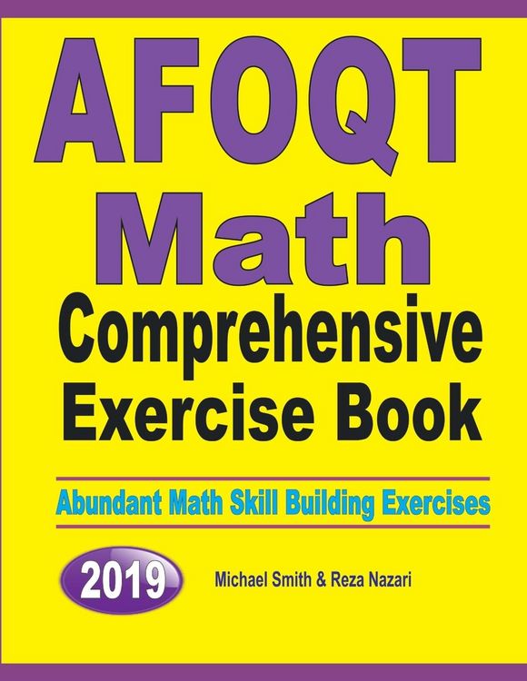 Produktbild: AFOQT Math Comprehensive Exercise Book