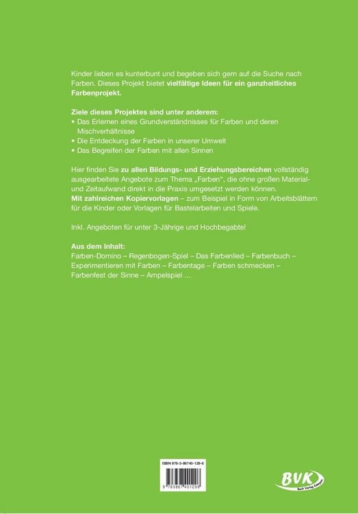 Produktbild: Kita aktiv Projektmappe Farben
