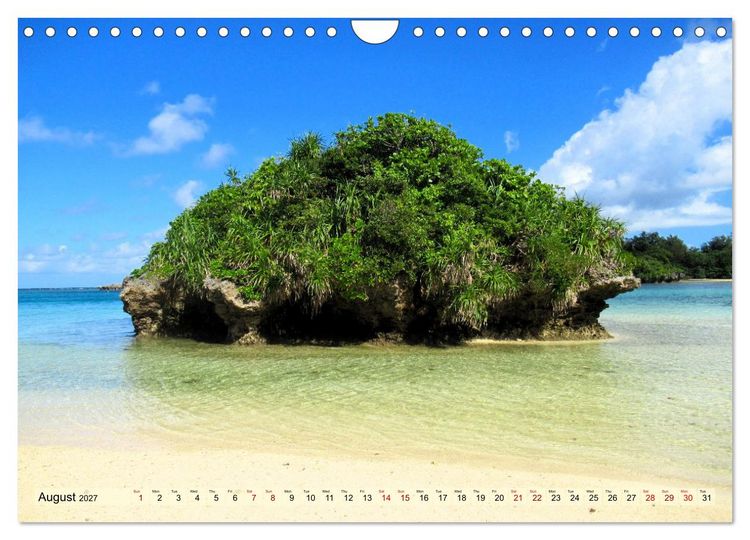 Produktbild: Okinawa Islands (Wall Calendar 2027 DIN A4 landscape), CALVENDO 12 Month Wall Calendar