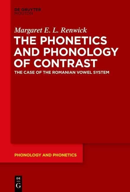 Produktbild: The Phonetics and Phonology of Contrast