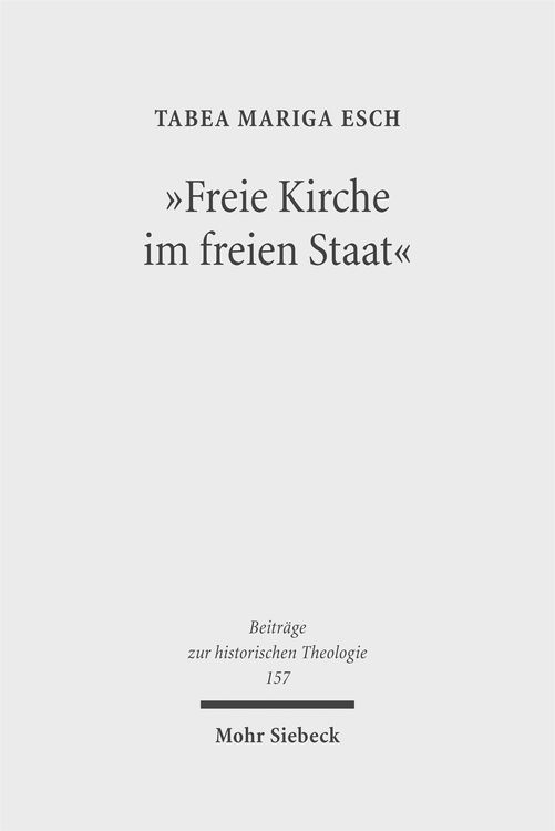 Produktbild: "Freie Kirche im freien Staat"