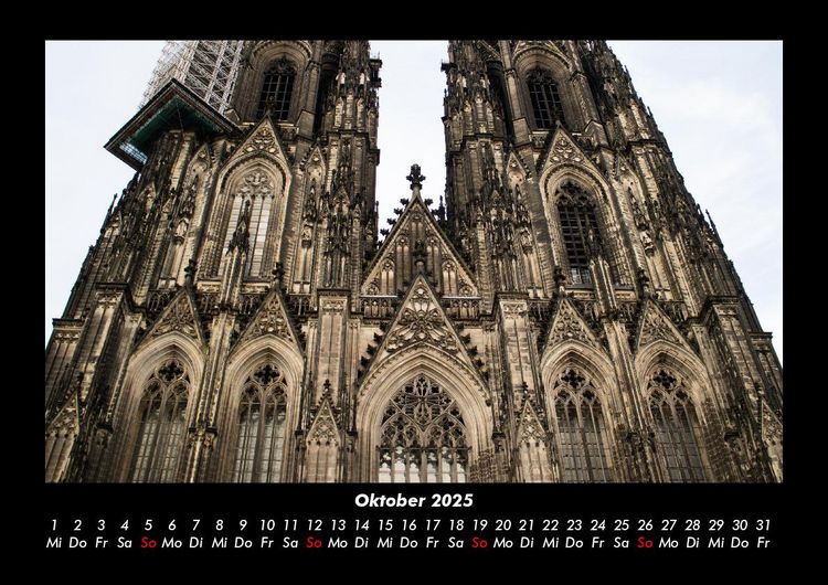 Produktbild: Architektur 2025 Fotokalender DIN A3