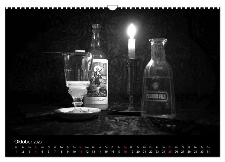 Produktbild: Absinthe (Wandkalender 2026 DIN A3 quer), CALVENDO Monatskalender