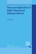 Produktbild: Theory and Applications of Higher-Dimensional Hadamard Matrices