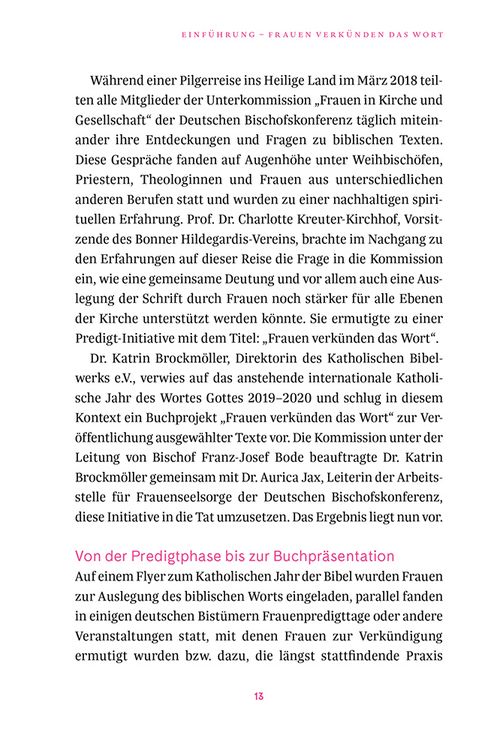 Produktbild: Frauen verk&uuml;nden das Wort