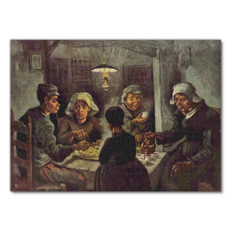Produktbild: Lais Puzzle Vincent Willem van Gogh - Die Kartoffelesser 1000 Teile