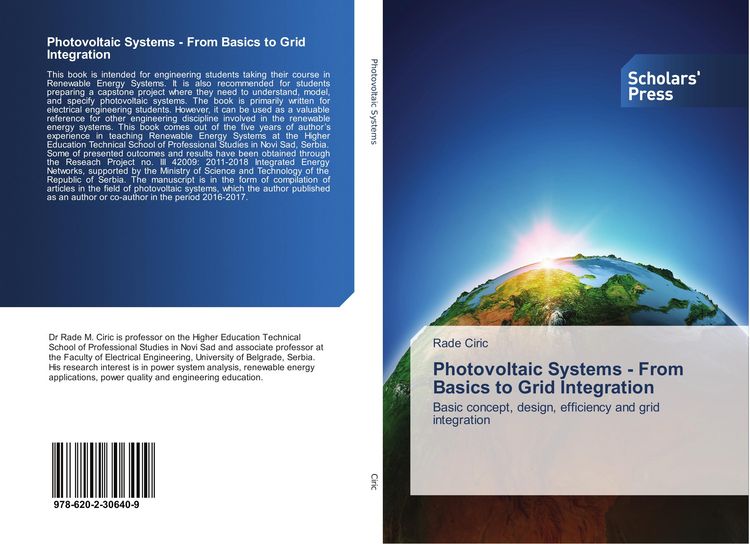 Produktbild: Photovoltaic Systems - From Basics to Grid Integration