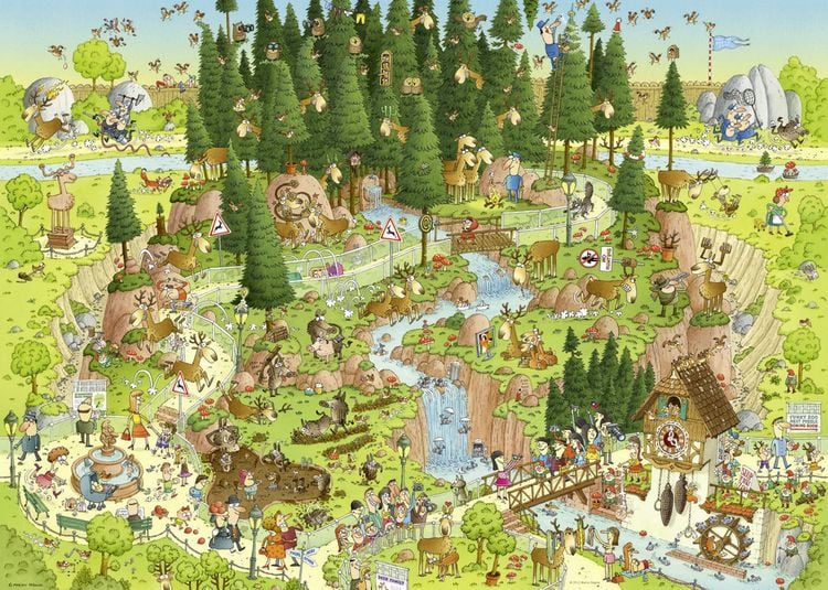 Produktbild: Black Forest Habitat Puzzle