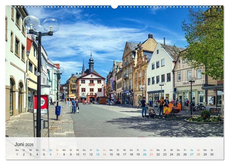Produktbild: Bad Kissingen - Welterbe-Kurstadt (hochwertiger Premium Wandkalender 2026 DIN A2 quer), Kunstdruck in Hochglanz