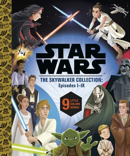Produktbild: Star Wars Episodes I - IX: A Little Golden Book Collection (Star Wars)
