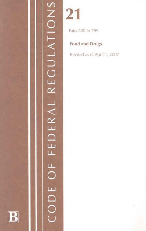 Produktbild: Code of Federal Regulations 21