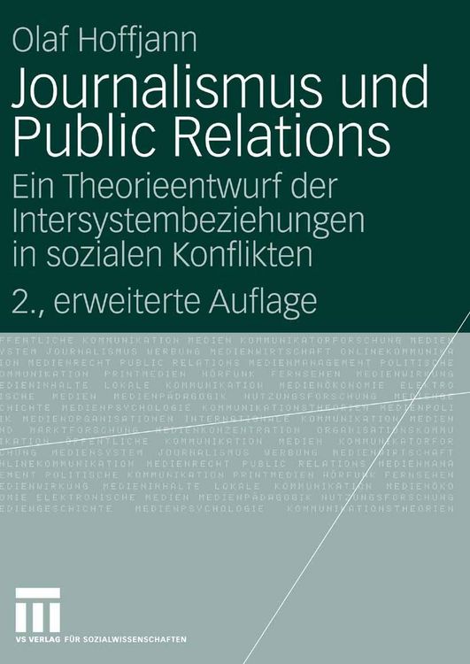 Produktbild: Journalismus und Public Relations
